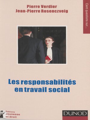 cover image of Les responsabilités en travail social